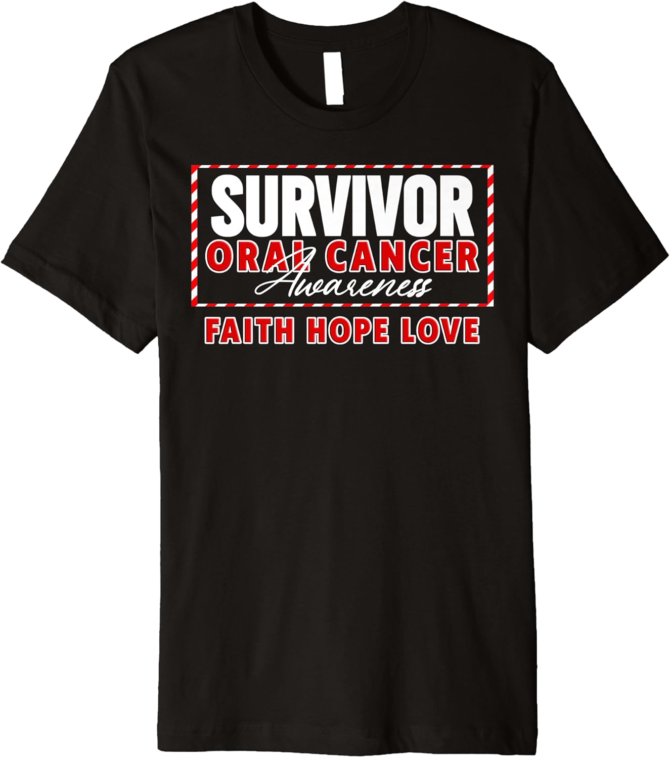 Oral Cancer Shirts Oral Head Neck Cancer Awareness Survivor